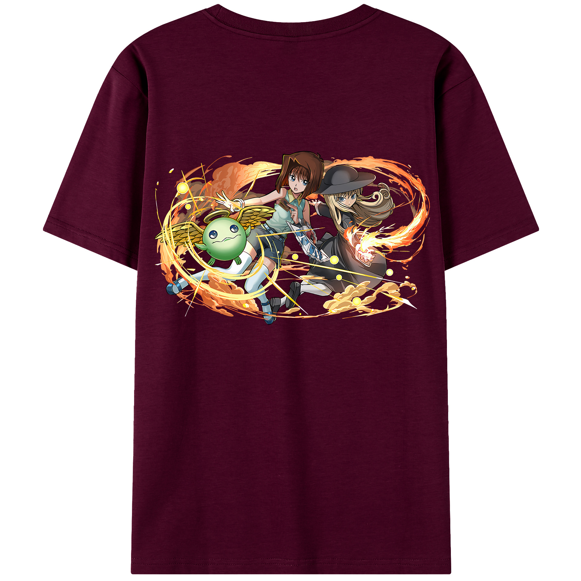 （画像用） 遊☆戯☆王 Yu-Gi-Oh! レディース半袖Tシャツ(バックプリント)